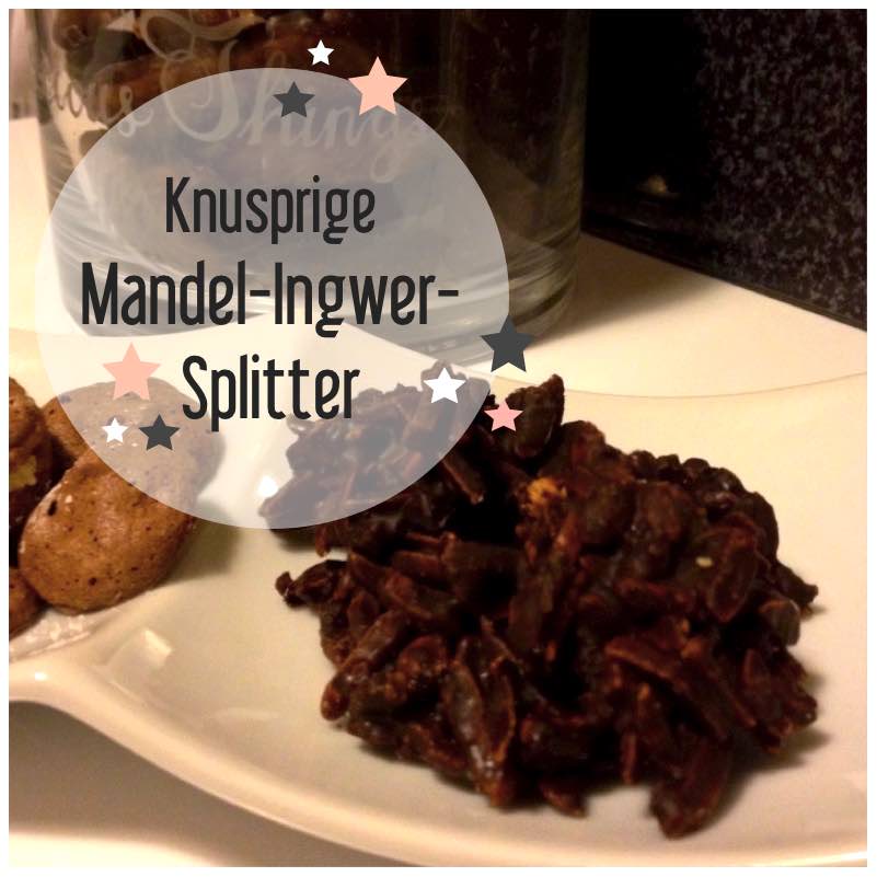 Knusprige Mandel-Ingwer-Splitter | eat blog love