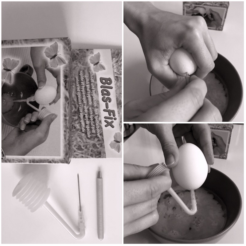 Eier ausblasen leicht gemacht