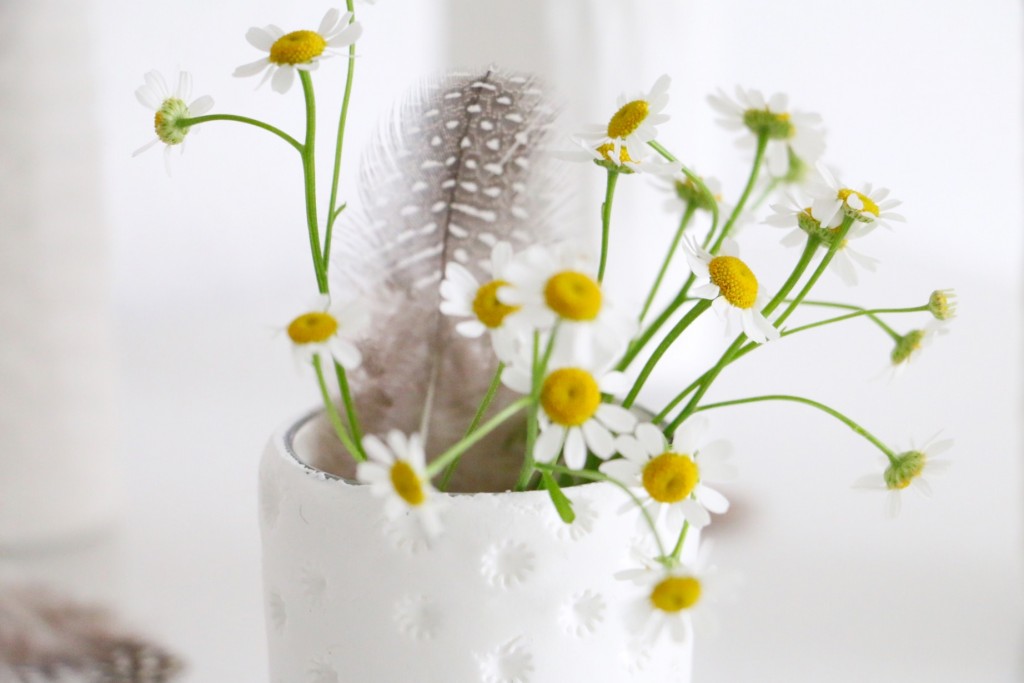 DIY - texturierte Vasen aus FIMO by eat blog love