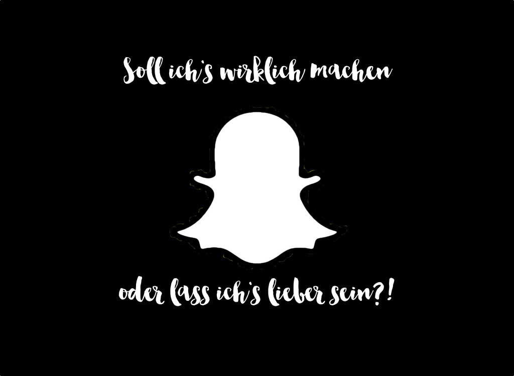 Snapchat - soll ich oder soll ich nicht? by eat blog love