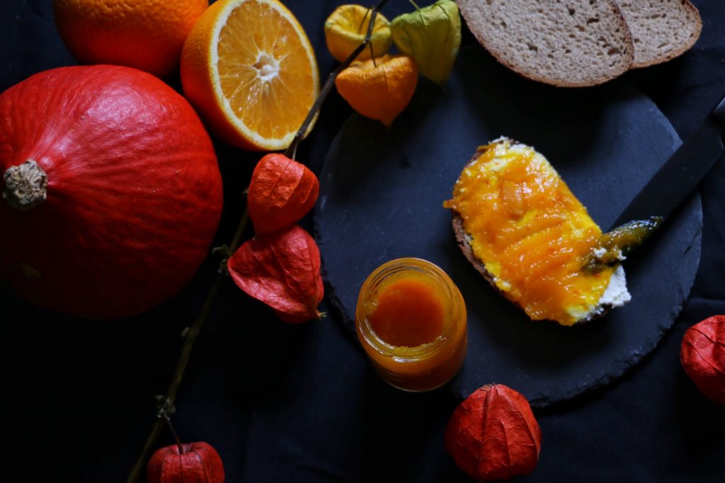 Pumpkin Orange Jam - Kürbis-Orangen-Marmelade | eat blog love