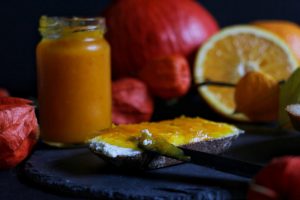 Pumpkin Orange Jam - Kürbis-Orangen-Marmelade by eat blog love
