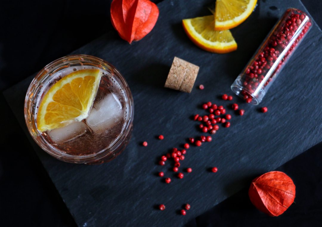 Winter Gin Tonic Sloe Gin & Tonic eat blog love