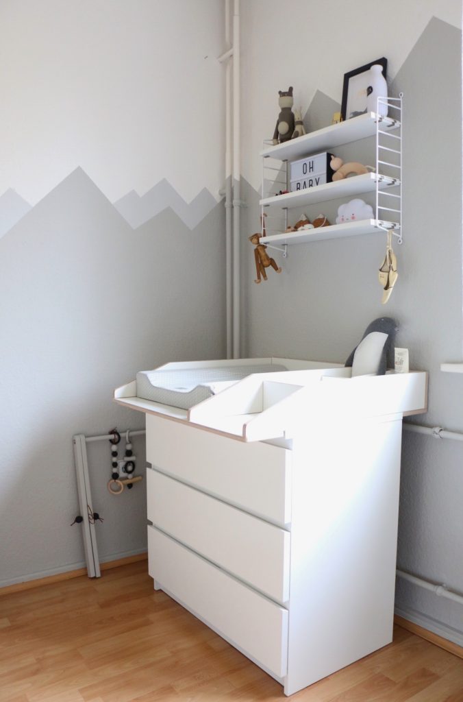 Mountain Nursery Wallpaint - Wandgestaltung im Babyzimmer ...