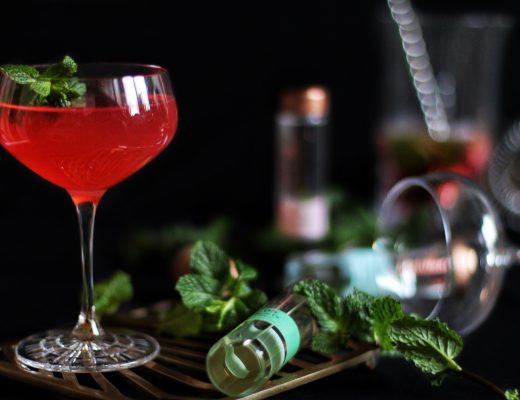 The Taste of Audrey - New Years Gin Cocktail by eat blog love