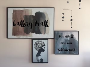 Gallery Wall - Wie erstellt man eine Bilderwand? by eat blog love