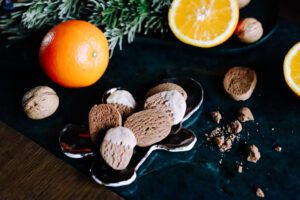 Rezept für Orangen-Nougat-Plätzchen by eat blog love