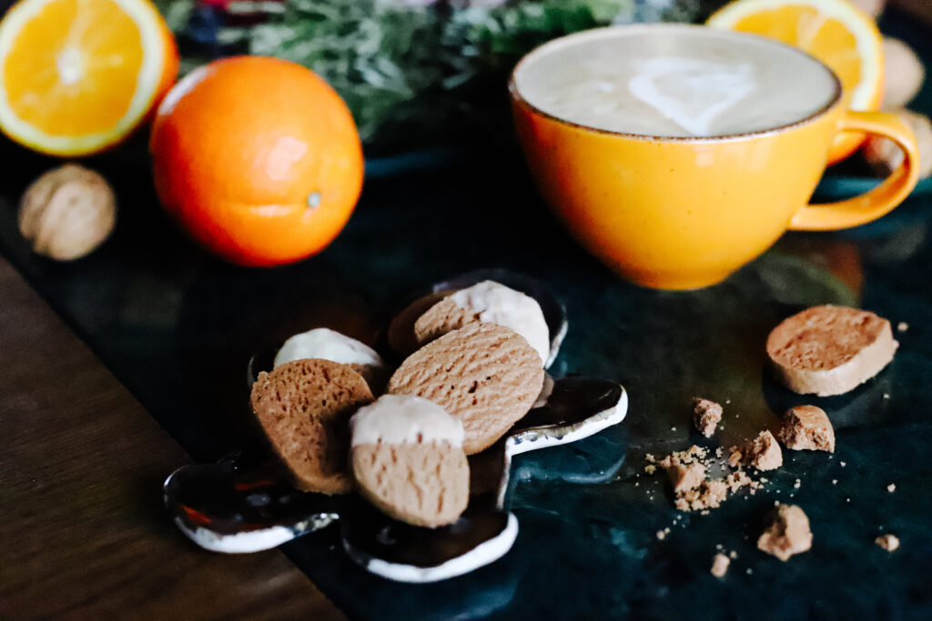 Rezept für Orangen-Nougat-Kekse by eat blog love